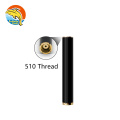 FCC CE ROHS approved 530mah vaporizer battery 510 thread buttonless S5 micro USB vape battery pen